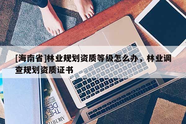 [海南省]林業(yè)規(guī)劃資質等級怎么辦，林業(yè)調查規(guī)劃資質證書