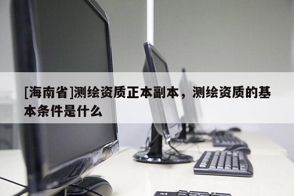 [海南省]測繪資質正本副本，測繪資質的基本條件是什么